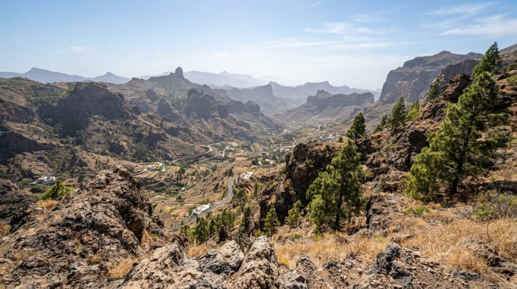 Kanaren im Hitzemodus mit tropischen Nächten Glühendes Landesinnere: Besonders im Tejeda-Becken und den Tälern im Südosten und Westen von Gran Canaria steigen die Temperaturen am Wochenende auf bis zu 39 Grad
