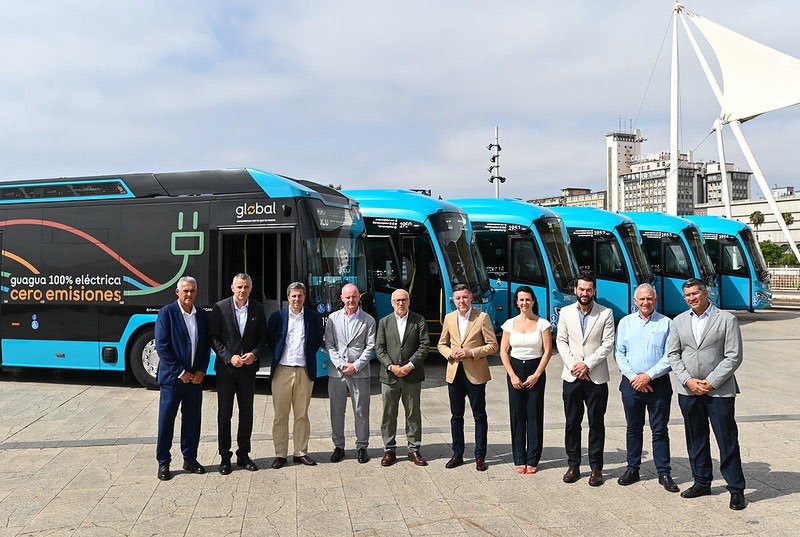 Gran Canaria: Erster Elektro-Bus von Global im Einsatz Nahverkehr Gran Canaria: Global stellt Elektrobus vor