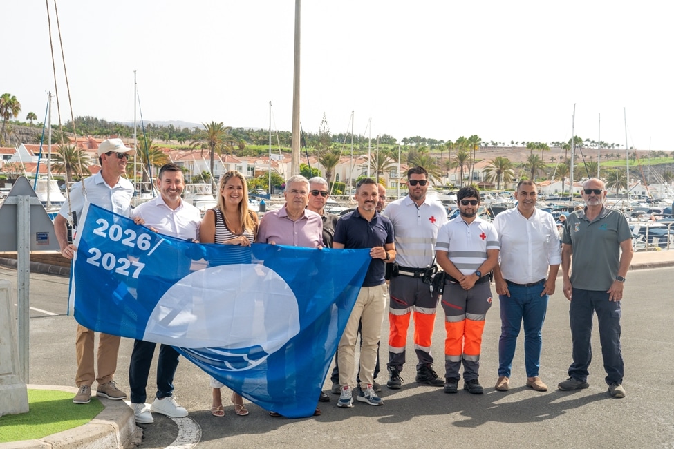 Gran Canaria feiert die erste Blaue Flagge für Las Burras Gran Canaria feiert die erste Blaue Flagge für Las Burras