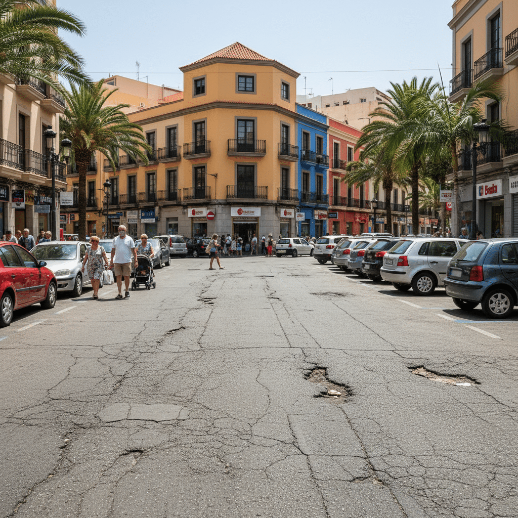 Kampf den Schlaglöchern: Millionen-Projekt in Las Palmas Kampf den Schlaglöchern: Millionen-Projekt in Las Palmas