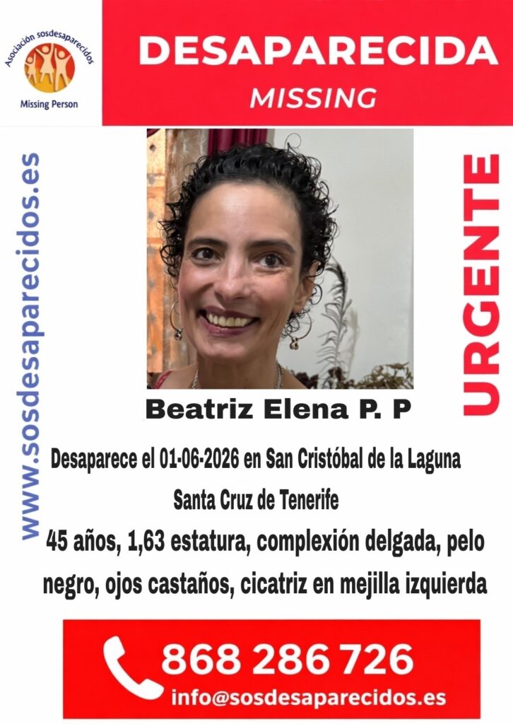 Suchaktion auf Teneriffa: Wo ist Beatriz Elena? Suchaktion auf Teneriffa: Wo ist Beatriz Elena?